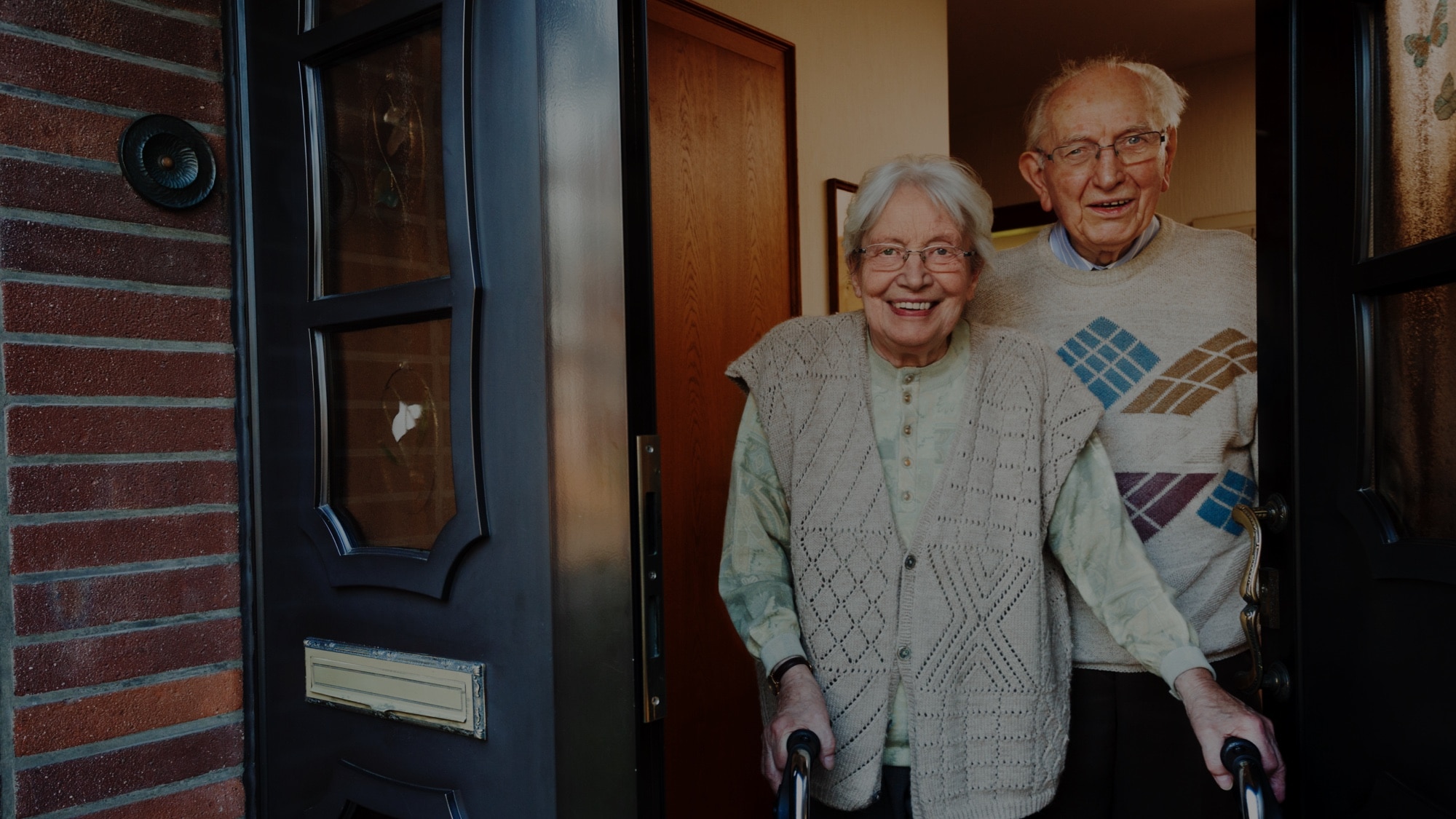 Seniors at home with independence and support